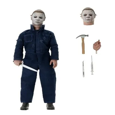 Buy Neca - Halloween 2 (1981) - 8 Inch Clothed Action Figure - Michael Myers • 34.62£
