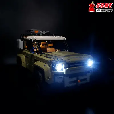 Buy LED Light Kit For Land Rover Defender - Compatible With LEGO® 42110 (Classic) • 25.51£