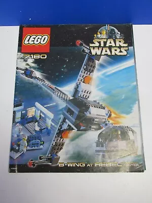 Buy Vintage LEGO Star Wars 7180 B WING AT CONTROL CENTER Spare INSTRUCTION MANUAL • 6.92£