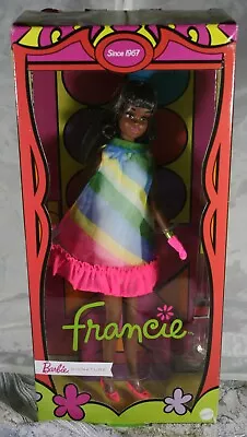 Buy Barbie Signature Black Francie 2000/1967 Reproduction New Nrfb • 143.89£