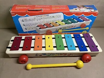 Buy Vintage Fisher Price 1985 Xylophone In Original Box. 1980s Musical Toy • 19.99£