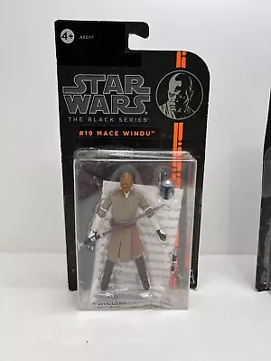 Buy Star Wars The Black Series #19 Mace Windu Figure 3.75  Hasbro 2013 • 15£