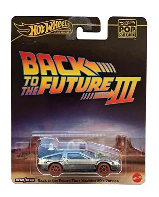 Buy Hot Wheels Back To The Future 3 Time Machine 50's Version Brand New Pop Culture • 9.99£