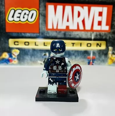 Buy LEGO Marvel Zombie Captain America Colmar09 Colmar-9 CMF Series 1 71031 • 7£