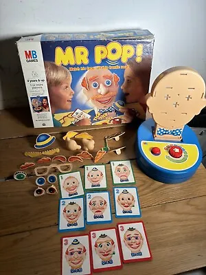 Buy Vintage MR POP! Game 1992  By MB Games  Ages 4+ Missing 3 Pieces • 3.99£