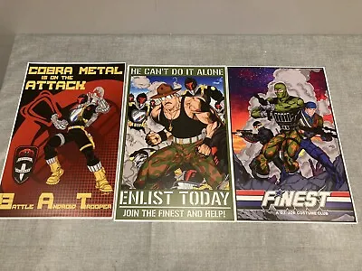 Buy GI Joe Action Force High Quality Posters X3 42cm X 27cm Perfect For Display Room • 10£
