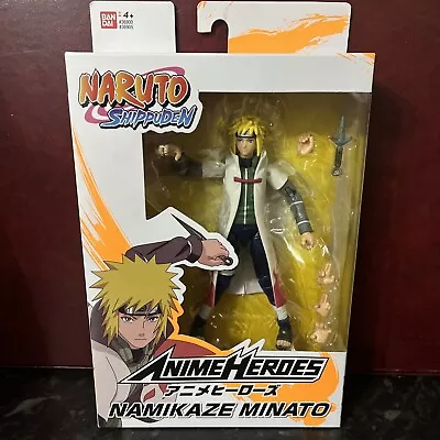 Buy Anime Heroes Naruto Shippuden Action Figure - Namikaze Minato Brand New • 18£