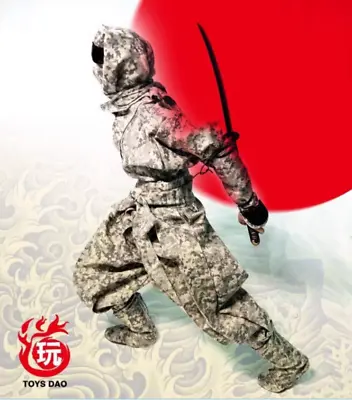 Buy 1/6 Japanese Ninja Suit Toys Dao Camouflage For 12  Figure Hot Toys Phicen • 31.18£