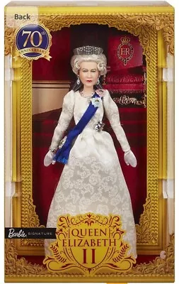 Buy Barbie Queen Elizabeth II Platinum Jubilee Doll 2022 Limited • 853.43£