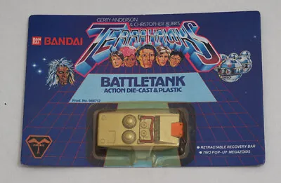 Buy Rare 1983 Terrahawks Bandai Battletank Carded • 50£