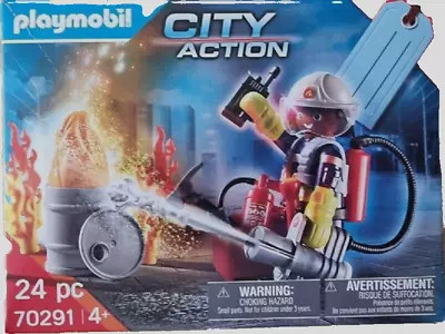Buy Playmobil City Action 70291 Fire Rescue Gift Set With Firefighter • 7.49£