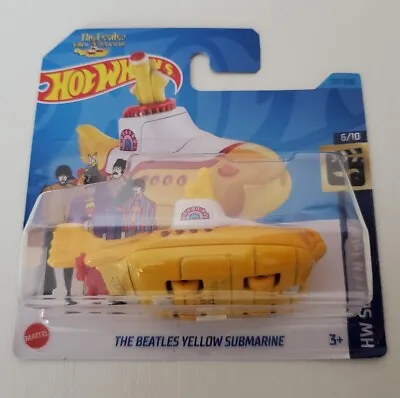 Buy Hot Wheels The Beatles Yellow Submarine 1:64 Diecast Toy In Box  • 10.95£