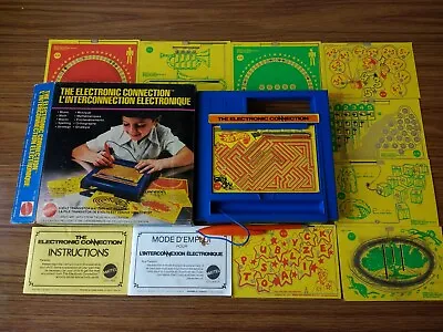 Buy Mattel The Electronic Connection Vintage Game 1970s • 9.99£