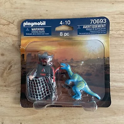 Buy Playmobil 70693 Dino Rise Duo Pack Velociraptor & Dino Catcher • 4.99£