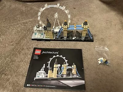 Buy LEGO  Architecture: London 21034 , 100% Complete No Box • 0.99£