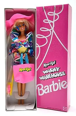 Buy 1994 Kool-Aid Wacky Warehouse Barbie Doll / Special Edition, Mattel 11763, NrfB • 56.50£