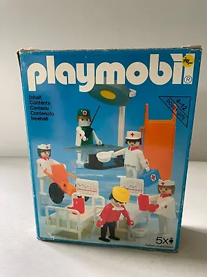 Buy Playmobil 3490 Hospital Staff Complete With Original Packaging (K002) • 46.25£