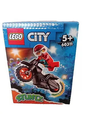 Buy Lego City Stuntz Fire Flywheel Powered Bike Set (60311) - Brand New & Sealed • 6.50£