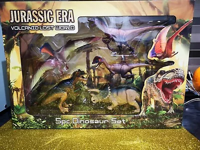 Buy Jurassic  Era, Volcanic Lost World  . 5 Piece Set. New In Box • 14.99£