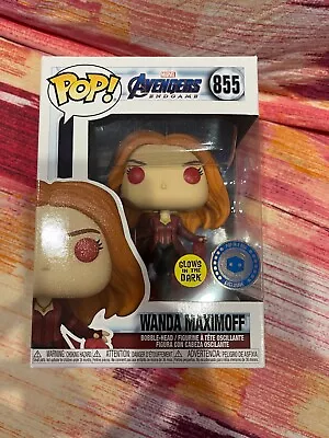 Buy Funko Pop Marvel Avengers Endgame Wanda Maximoff Glows In The Dark 855 AVAILABLE • 21.94£