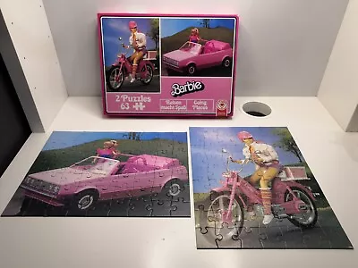 Buy Barbie Jigsaw Puzzles, Going Places, Rare, By Mattel 1984, Complete.  • 16£
