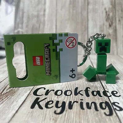 Buy The LEGO Minecraft Creeper Keyring Keychain  854242 • 4.99£