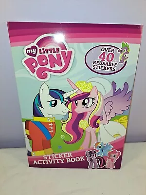 Buy G4 My Little Pony Sticker Activity Book - Princess Cadance, Shining Armor • 10£