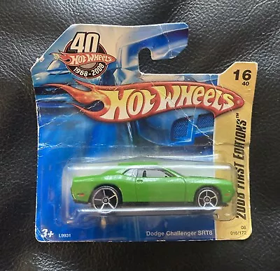 Buy Hot Wheels Dodge Challenger SRT8 2008 First Editions New • 1.75£