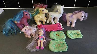 Buy Vintage Bundle My Little Pony G1 1980s, Sparkle & Shine Doll, 80s Purses. Look • 15£