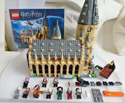 Buy LEGO Harry Potter Set 75954 Hogwarts Great Hall & 10 Minifigs & Manual, No Box • 59.99£