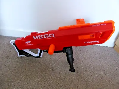 Buy Nerf Mega Accustrike Thunderhawk Blaster Gun • 9.99£
