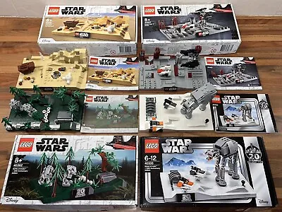 Buy 4x Lego Star Wars Sets 40333 40362 40407 40451 20th Anniversary Endor Death Star • 99.99£