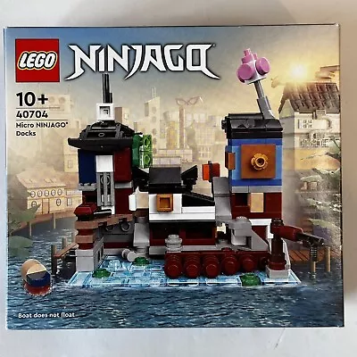 Buy Lego 40704 Ninjago Micro Docks Brand -New Sealed - Free P+P • 34.95£