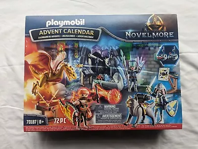 Buy PLAYMOBIL NOVELMORE ADVENT CALENDAR 72 Pieces 70187, Sealed And Mint Condition! • 19.99£