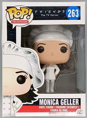 Buy Funko POP #263 Monica Geller - Friends - Damaged Box Vaulted Includes Protector • 31.49£