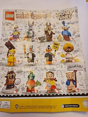 Buy Lego Mini Figures  Looney Tunes Leaflet And Packet • 2.99£