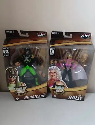 Buy 🆕wwe Mattel Elite Legends The Hurricane Mighty Molly Holly Wrestling Figures • 49.99£