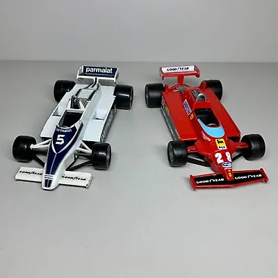Buy Hot Wheels Ferrari 126 C1 1:25 And Hot Wheels Brabham BT49C 1:25 F1 Cars UNBOXED • 17.99£