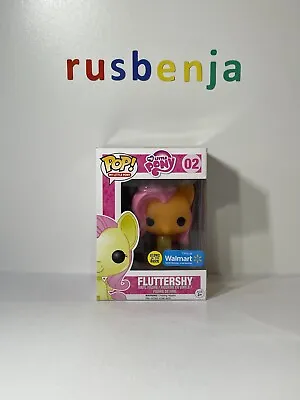 Buy Funko Pop! My Little Pony Fluttershy Glows In The Dark Walmart #02 • 49.99£