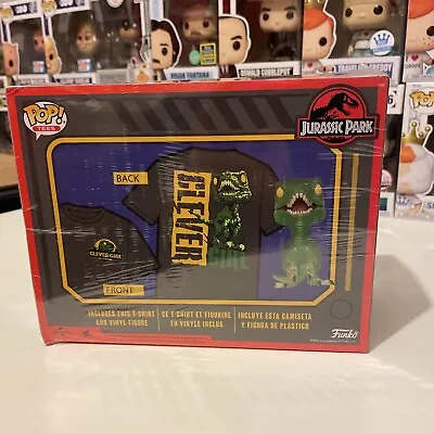 Buy Funko Pop Tees Box Lunch Exclusive Jurassic Park Clever Girl Pop And T-Shirt L • 30£