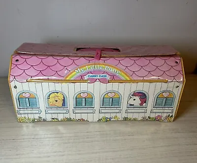 Buy 1983 Vintage My Little Pony Carrier Holds Six Case Stable • 28.51£