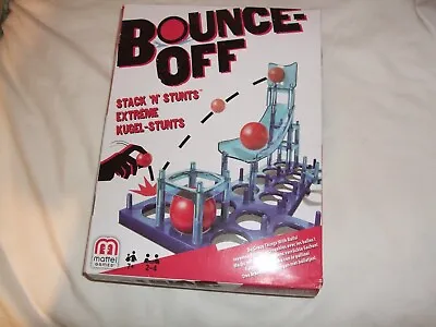 Buy Used Bounce-Off Stack 'N' Stunts Extreme Game-Mattel Games 2017 • 8.99£