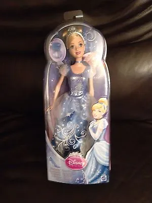 Buy Disney Mattel Cinderella Doll With Gem Ring X2843 Brand New Free Uk Postage • 19.99£