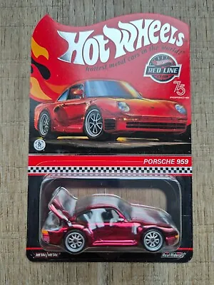 Buy Hot Wheels RLC Exclusive Porsche 959 Red HGK85 • 55£