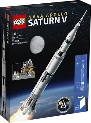 Buy LEGO NASA Ideas Apollo Saturn V - 92176 • 150.62£