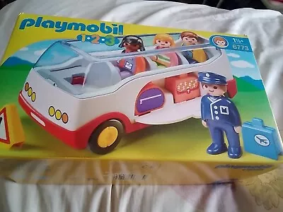 Buy Playmobil 1 2 3. Airport Shuttle Bus And Passengers 6773. • 15.99£