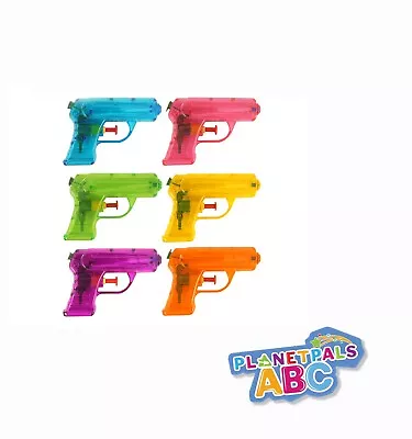 Buy Water Guns Pack Of 6 - Perfect For Party Loot Bags Or Garden Party • 11.19£