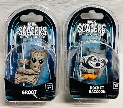 Buy NECA SCALERS - Set Of 2 - GROOT & ROCKET From GUARDIANS OF THE GALAXY • 10.99£