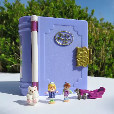 Buy Mini Polly Pocket Sparkle Snowland 100% Complete Glitter Lock IGLU Bluebird • 92.82£
