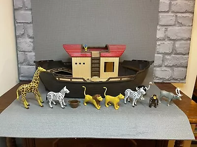 Buy PLAYMOBIL NOAHS ARK 5276 INCOMPLETE (Zoo Animals,Boat,Arc) • 14.99£